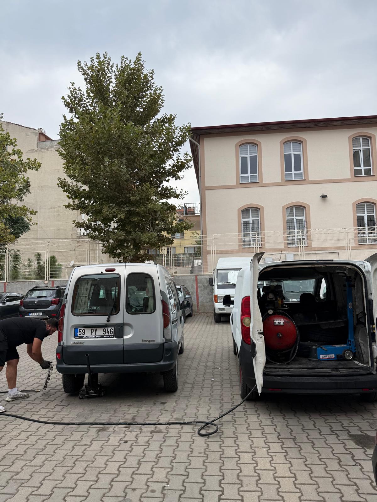 Kapaklı Lastik Değişimi